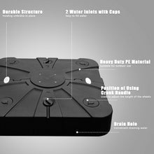 Load image into Gallery viewer, 220 lbs Offset Patio Umbrella Base with Wheels Sand Water Filled
