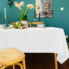 Load image into Gallery viewer, 10 pcs 90&quot; x 132&quot; Rectangle Polyester Tablecloth
