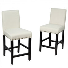 Load image into Gallery viewer, 25&#39;&#39; Kitchen Chairs w/ Rubber Wood Legs-Beige
