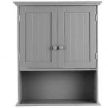 Load image into Gallery viewer, Wall Mount Bathroom Storage Cabinet -Gray
