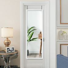 Load image into Gallery viewer, Wood Frame Full Length Hanging Mirror-White
