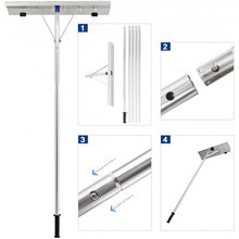 Load image into Gallery viewer, 20FT Aluminum Snow Rake Lightweight Snow Removel Tool
