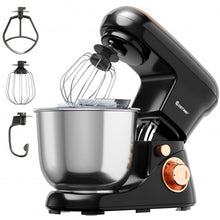 Load image into Gallery viewer, 5.3 Qt Stand Kitchen Food Mixer 6 Speed with Dough Hook Beater-Black
