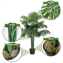 Load image into Gallery viewer, 3.5 ft Artificial Areca Palm Decorative Silk Tree with Basket
