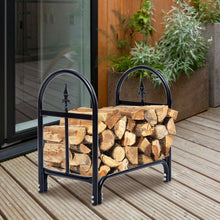 Load image into Gallery viewer, 2&#39; Outdoor Heavy Duty Steel Firewood Storage Holder
