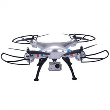 Load image into Gallery viewer, Syma X8HG 2.4Ghz 4CH 6-Axis Gyro RC Quadcopter Drone HD Camera RTF-silver
