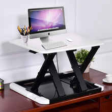 Load image into Gallery viewer, Slim 8 Adjustable Standing Folding Lap Desk-White
