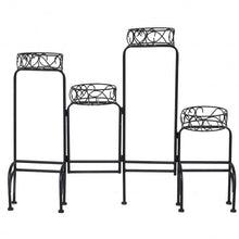 Load image into Gallery viewer, 4 in 1 Heavy Duty Metal Display Pot Plant Stand
