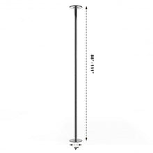 Load image into Gallery viewer, 45mm Portable and Adjustable Professional Spinning Dance Stripper Pole
