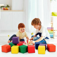 Load image into Gallery viewer, 12 Piece 5.5&quot; Soft Foam Building Blocks
