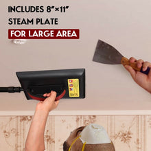 Load image into Gallery viewer, 1500 W Chemical-free Wallpaper Removal Steamer with 1 Gallon Reservoir
