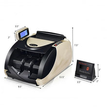 Load image into Gallery viewer, LED Display Self-Examination UV/MG Detection Money Counter
