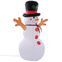 Load image into Gallery viewer, 5 ft Airblown Inflatable Christmas Snowman Gemmy Decoration
