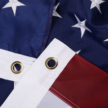 Load image into Gallery viewer, 3&#39; x 5&#39; US American Embroidered Flag
