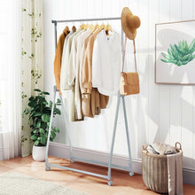 Load image into Gallery viewer, Extendable Foldable Heavy Duty Clothing Rack with Hanging Rod
