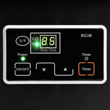 Load image into Gallery viewer, 1500 W Electric Portable Remote Infrared Heater Black
