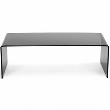 Load image into Gallery viewer, 42.0&quot; x 19.7&quot; Tempered Glass Coffee Table - Gray
