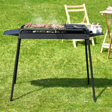 Load image into Gallery viewer, Height Adjustable Outdoor Barbecue Charcoal Grill Stove
