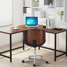 Load image into Gallery viewer, Bentwood Mid-Century Executive Height Adjustable Swivel Office Chair
