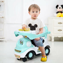 Load image into Gallery viewer, 3-in-1 Ride On Push Car with Music Box &amp; Horn-Green
