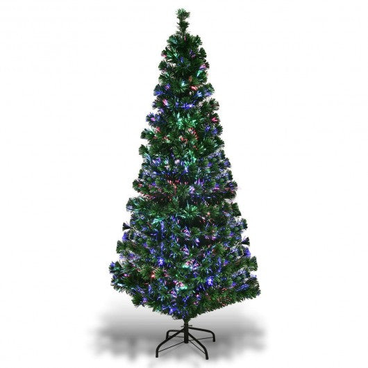 3' / 4' / 5' / 6' Fiber Optic Artificial PVC Christmas Tree-6'