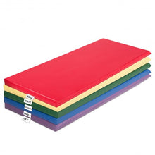 Load image into Gallery viewer, 2-Inch Toddler Thick Rainbow Rest Nap Mats 5-Pack
