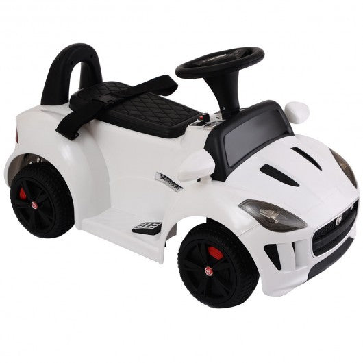 JAGUAR F-TYPE 6V Electric Kids Ride On Car Licensed MP3 Battery Power 3 color-White