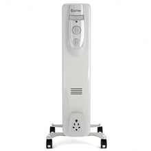 Load image into Gallery viewer, 1500W 7-Fin Portable Electric Oil Filled Radiator Heater
