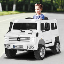 Load image into Gallery viewer, 12V Off Road Mercedes-Benz Unimog Ride On Car-White

