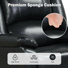 Load image into Gallery viewer, Recliner Chair Lounger Single Sofa for Home Theater Seating with Footrest Armrest-Black
