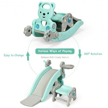 Load image into Gallery viewer, 4-in-1Baby Rocking Horse Slide Set-Green
