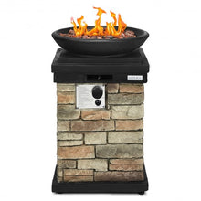 Load image into Gallery viewer, 40 000 BTU Patio Propane Burning Fire Bowl Column
