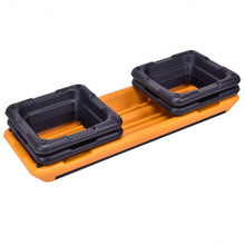 Load image into Gallery viewer, 43&quot; Height Adjustable Fitness Aerobic Step with Risers-Orange
