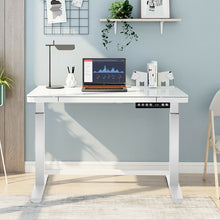 Load image into Gallery viewer, Adjustable Electric Stand with Controller-White
