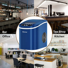 Load image into Gallery viewer, Mini Portable Compact Electric Ice Maker Machine-Navy
