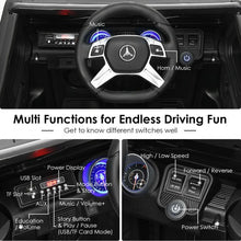 Load image into Gallery viewer, 12V Licensed Mercedes-Benz Kids Ride On Car-Black

