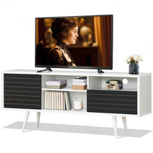 Load image into Gallery viewer, Modern TV Stand with 3 Shelves Storage Drawer
