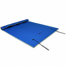 Load image into Gallery viewer, 9&#39; x 6&#39; 3 Layer Floating Water Pad Foam Mat -Blue
