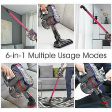 Load image into Gallery viewer, 16 kPa Cordless Vacuum Cleaner 6 in 1 Rechargeable Battery
