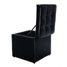 Load image into Gallery viewer, Foldable Cube Ottoman Pouffe Storage Seat
