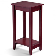 Load image into Gallery viewer, Tall Wooden Sofa End Table Side Table
