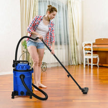 Load image into Gallery viewer, 3 in 1 6.6 Gallon 4.8 Peak HP Wet Dry Vacuum Cleaner with Blower-Blue
