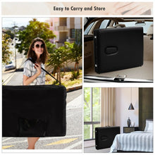 Load image into Gallery viewer, 84'' L Portable Adjustable Massage Bed w/ Carry Case for Facial Salon Spa -Black
