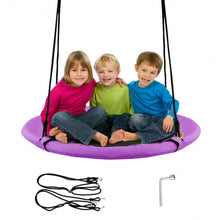 Load image into Gallery viewer, 40" Flying Saucer Tree Swing Indoor Outdoor Play Set-Purple
