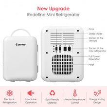 Load image into Gallery viewer, 4 Liter Mini Cooler Warmer Fridge Portable-White
