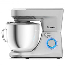 Load image into Gallery viewer, 7.5 Qt Tilt-Head Stand Mixer with Dough Hook-Silver
