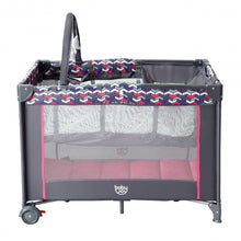 Load image into Gallery viewer, Folding Travel Baby Crib Playpen with Baby Toys
