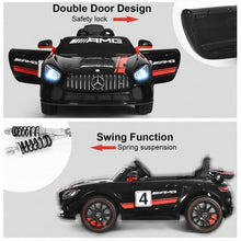 Load image into Gallery viewer, 12V Mercedes Benz AMG Licensed Kids Ride On Car-Black
