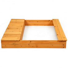 Load image into Gallery viewer, Kids Outdoor Playset Backyard Cedar Sandbox
