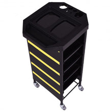 Load image into Gallery viewer, 34&quot; Beauty Salon Styling Station Storage Rolling Cart
